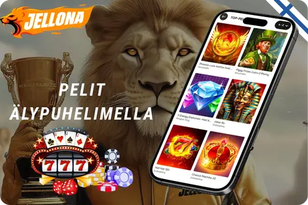 Pelit älypuhelimella Jellona App