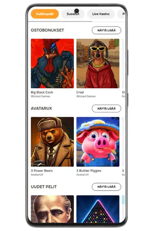 Jellona App Peliautomaatit